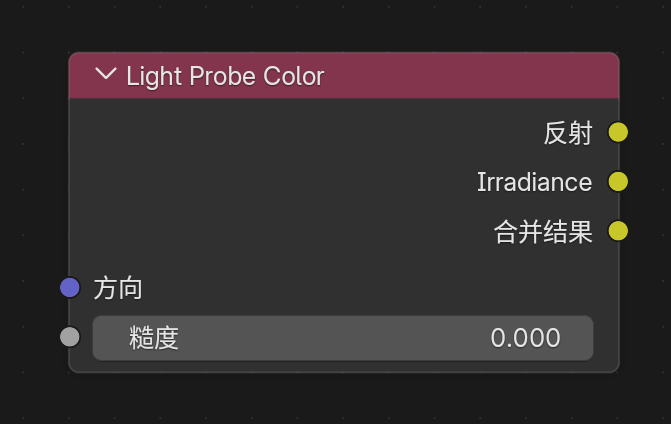 Light Probe Color node